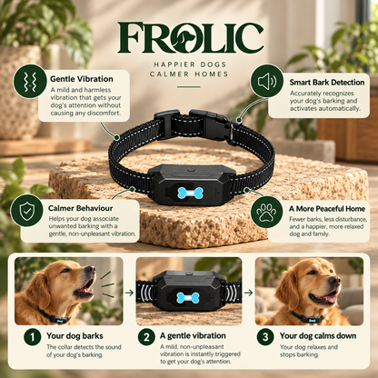 CalmBark Vibration Anti-Barking Device